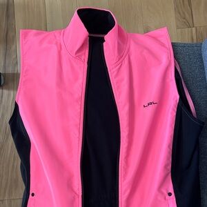 Ralph Lauren Neon Pink and Black Jacket